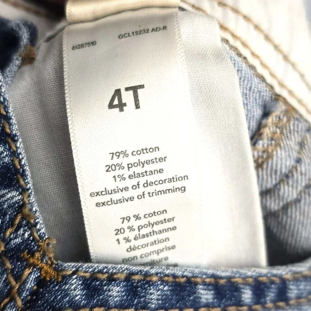OSh Kosh Indigo Denim Vestback Overalls Jumper
